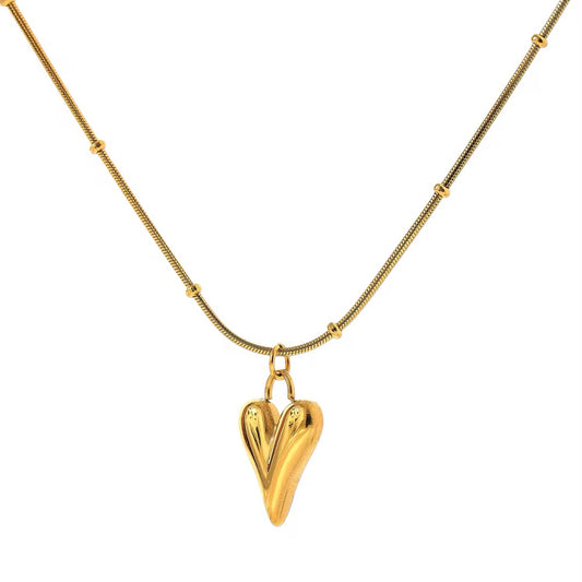 Heart Beaded Necklace