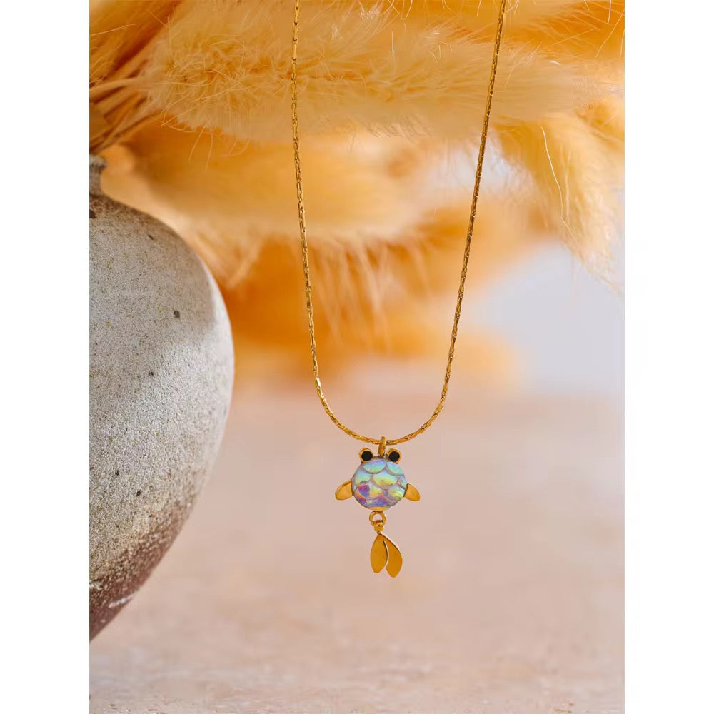 Lucky Goldfish Necklace