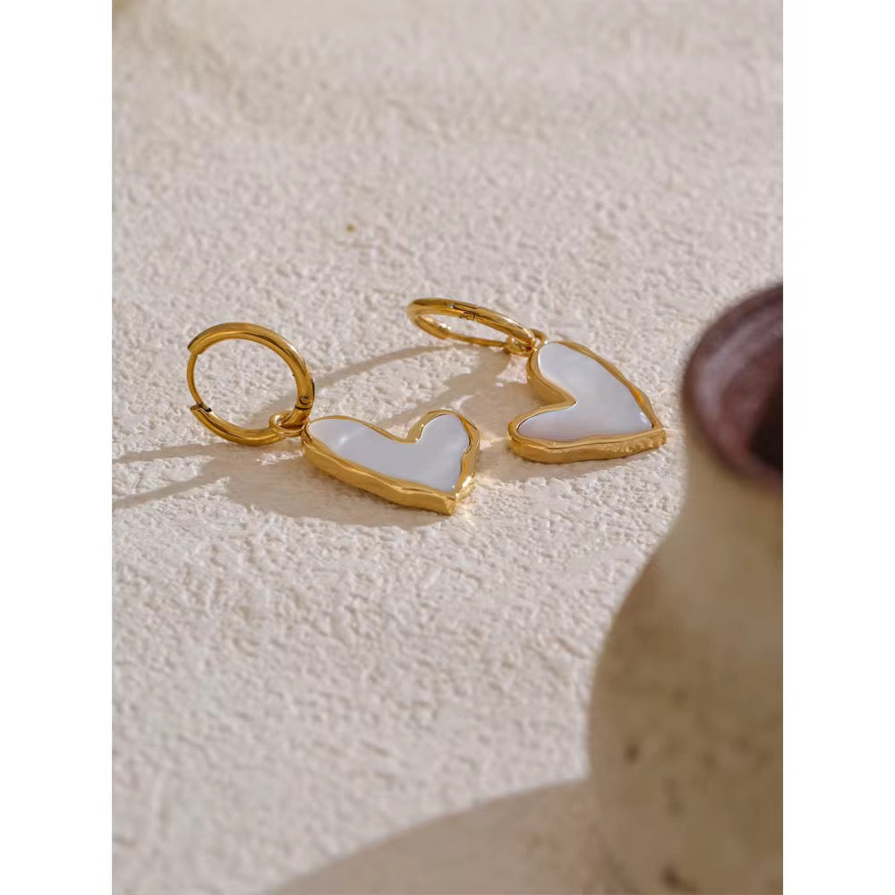 Heart in the Cloud Hoop