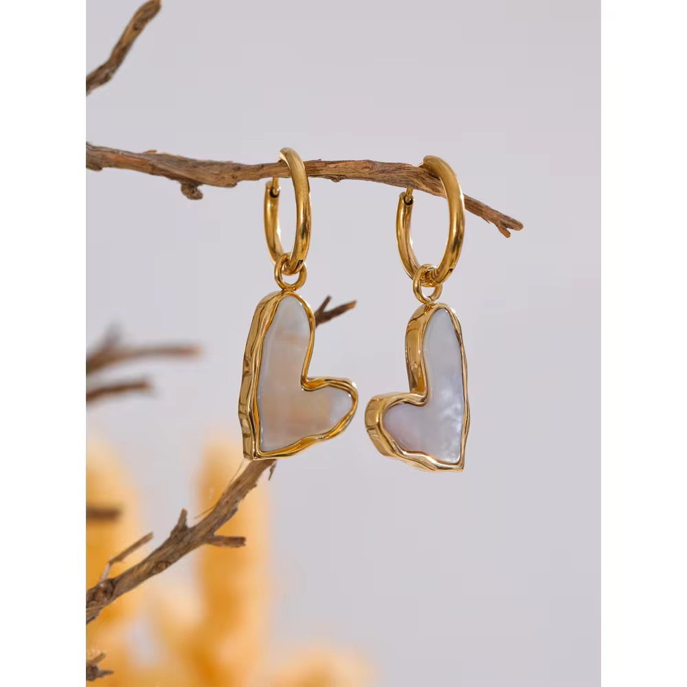 Heart in the Cloud Hoop