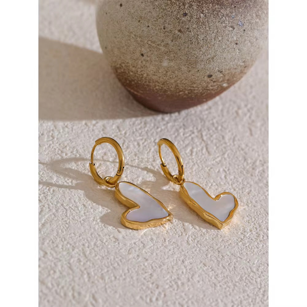 Heart in the Cloud Hoop