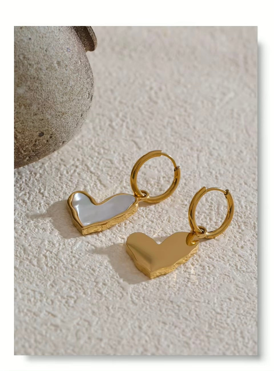Heart in the Cloud Hoop