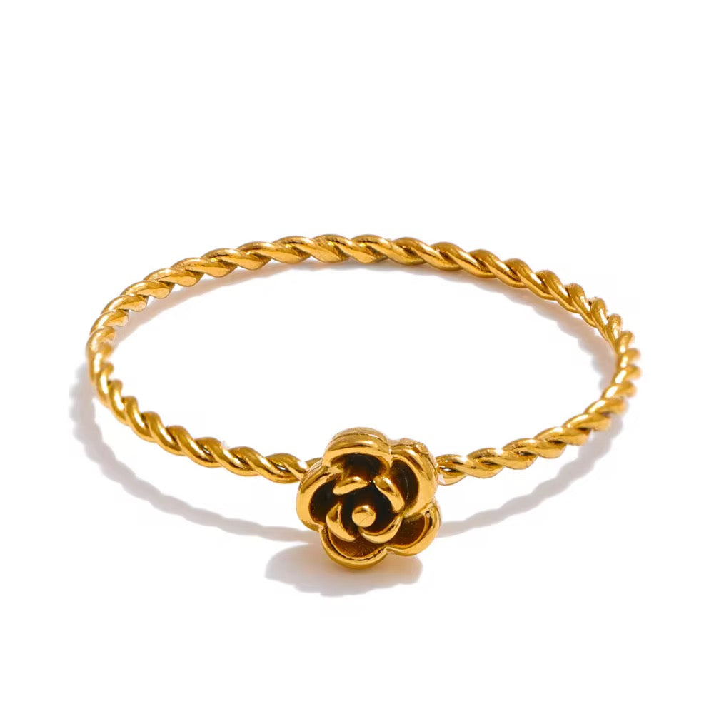 Floral Rose Ring