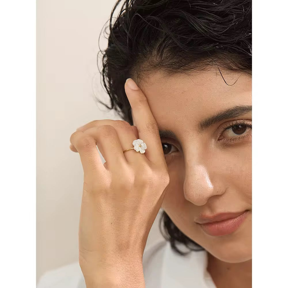 Luna Bloom Ring