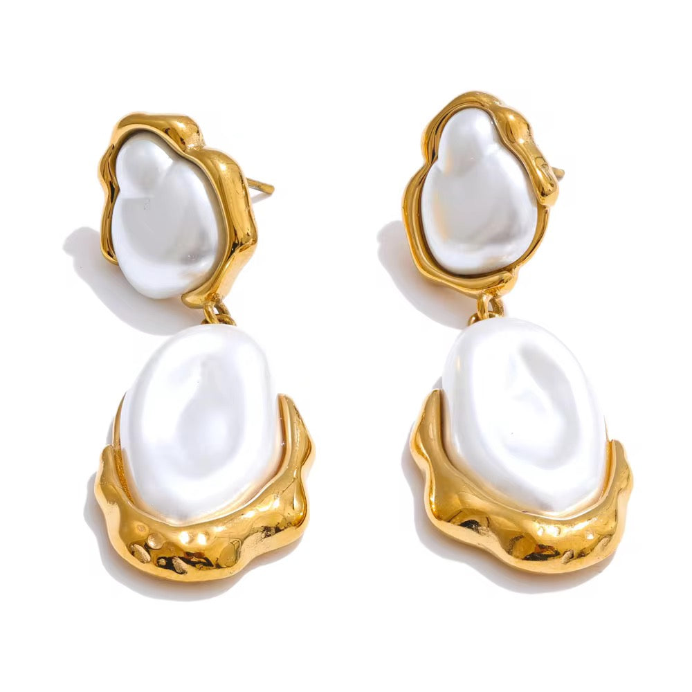 Pearl-angelo Earrings
