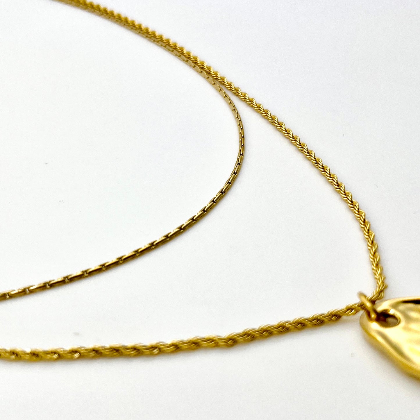 Teardrop Layer Necklace