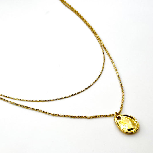 Teardrop Layer Necklace
