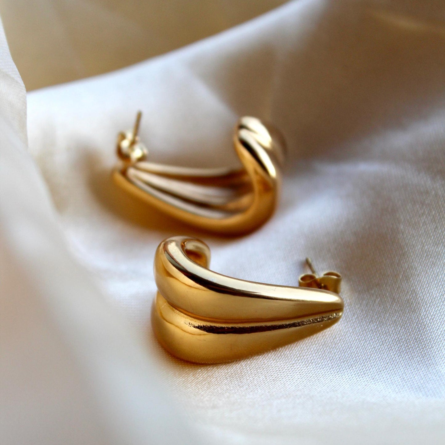 Circular Hoop Earrings