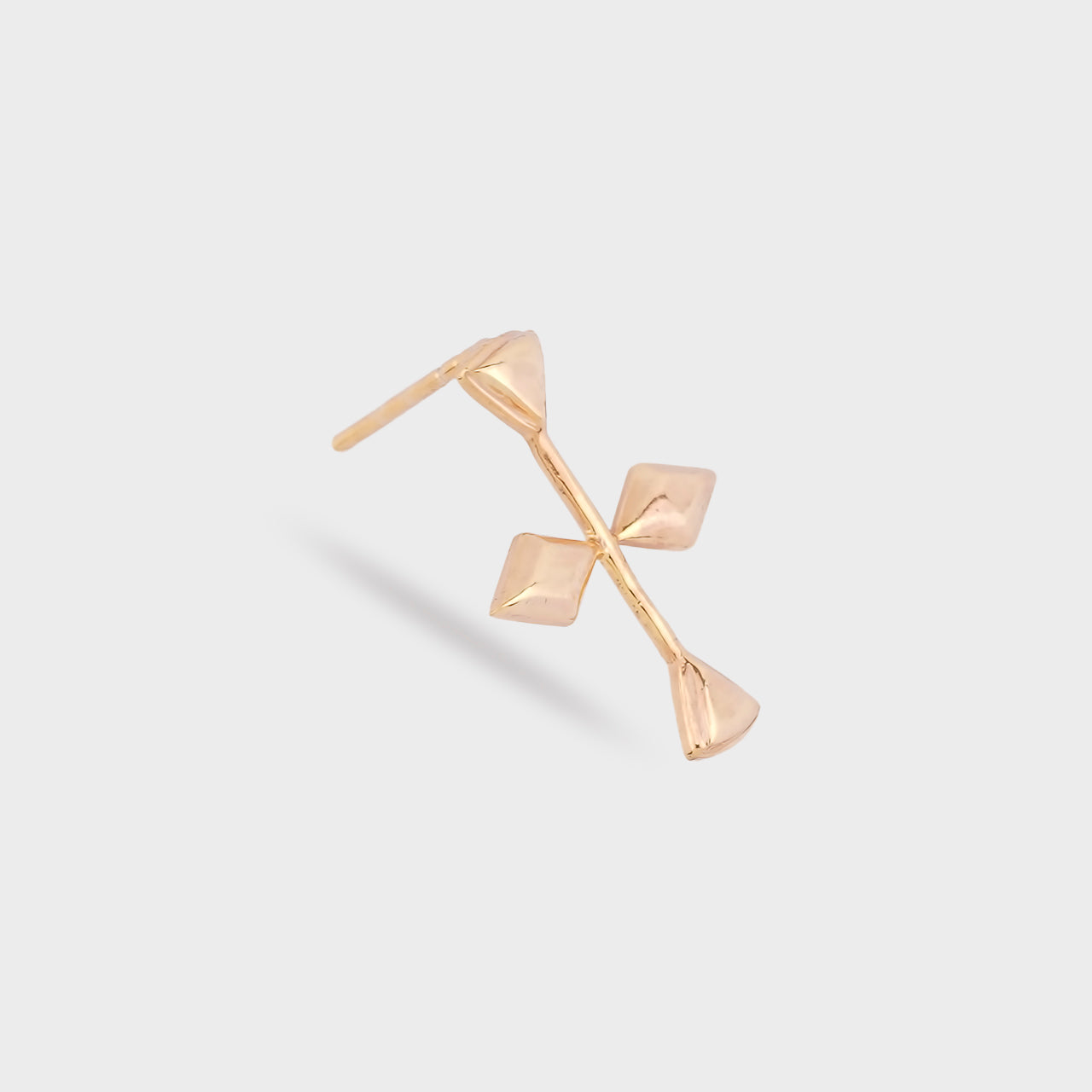 Totem Danglers - Gold Coated 930 Silver