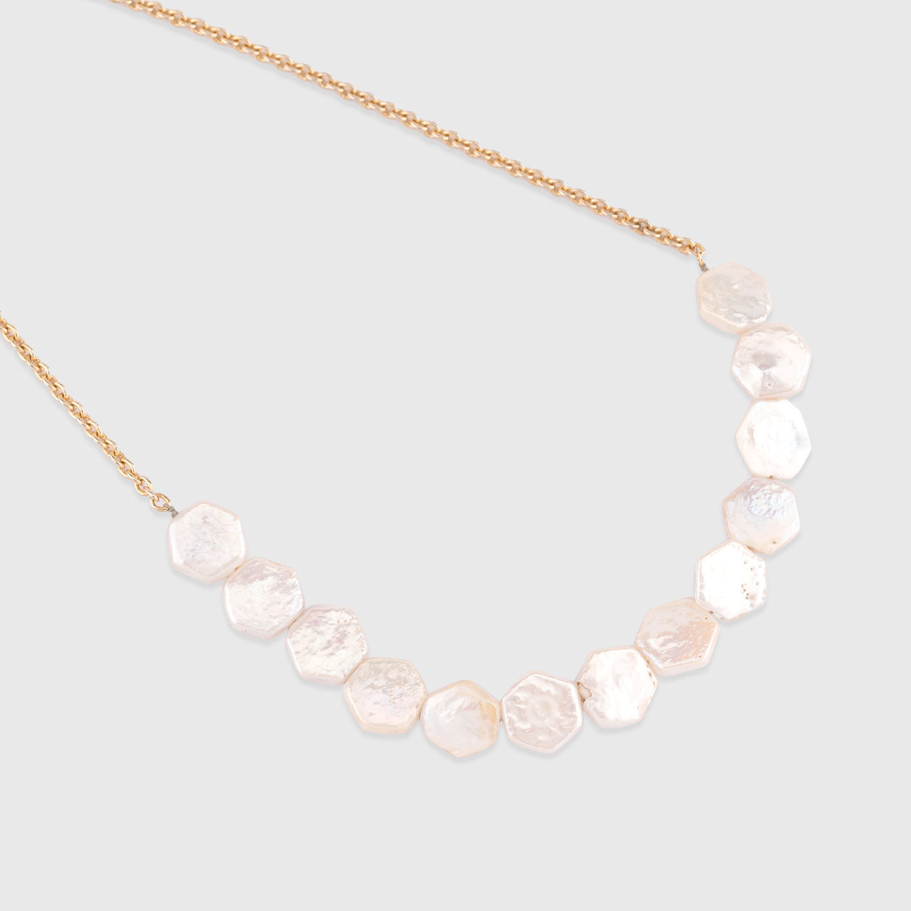 The Pearl Parade - Gold Coated Necklace