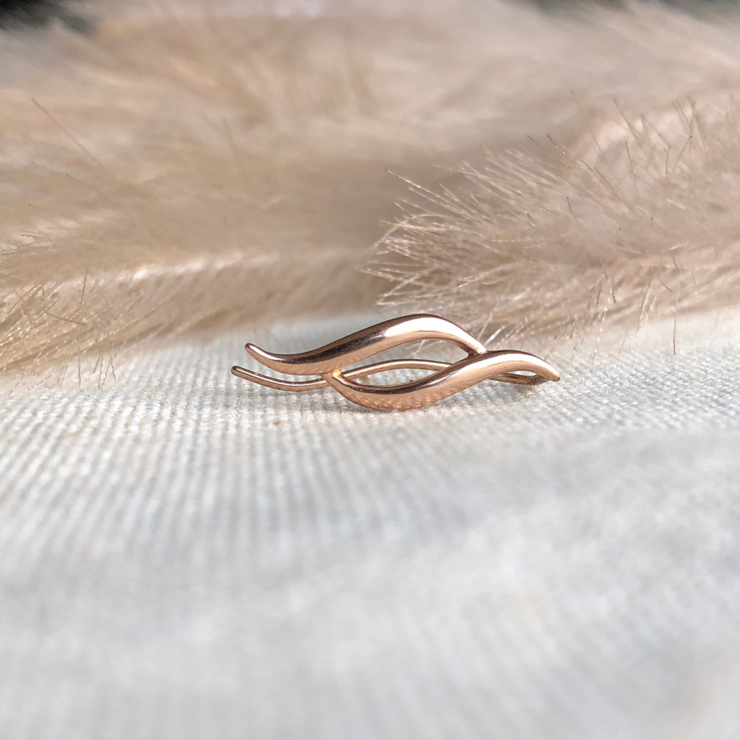 The Wave Break - 18K Gold Coated