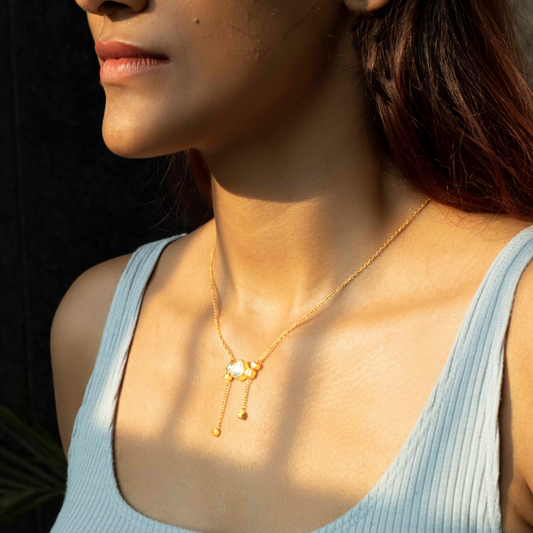 Hang in There - Gold Plated 925 Silver