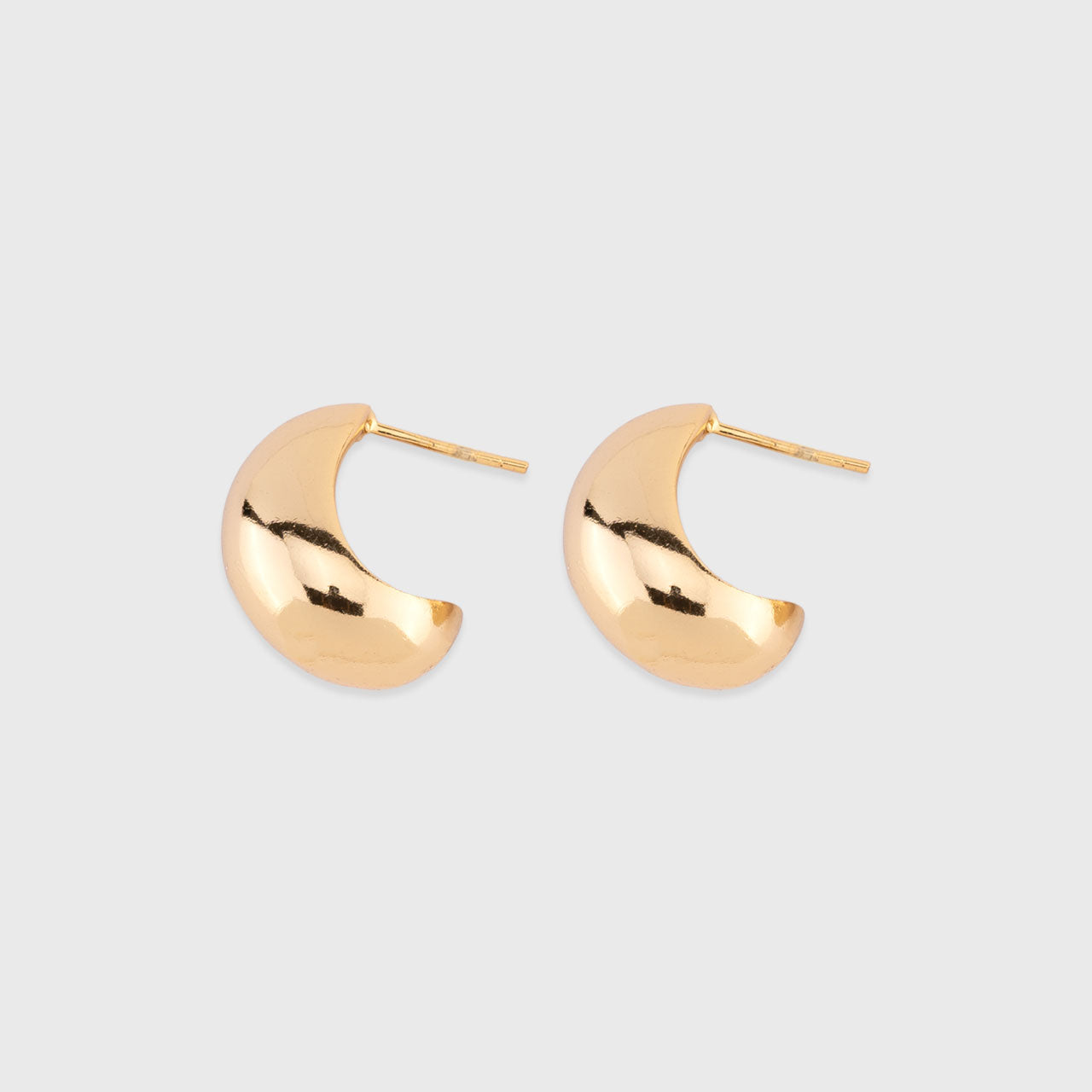 Half Moon Cuffs - Gold Coated