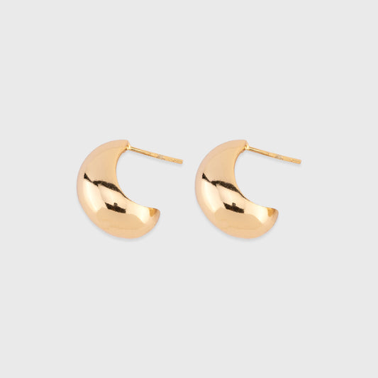 Half Moon Cuffs - Gold Coated