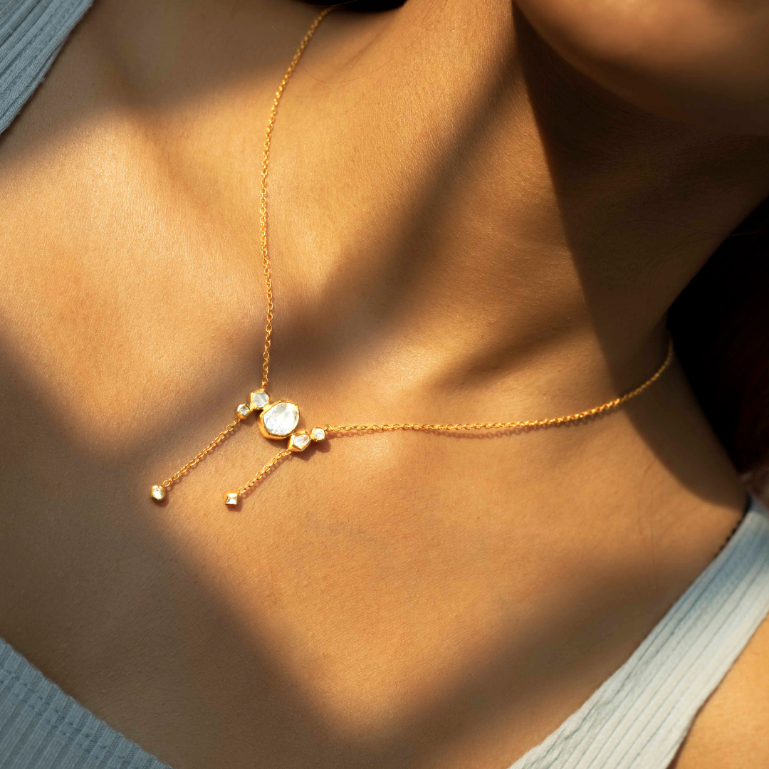 Hang in There - Gold Plated 925 Silver
