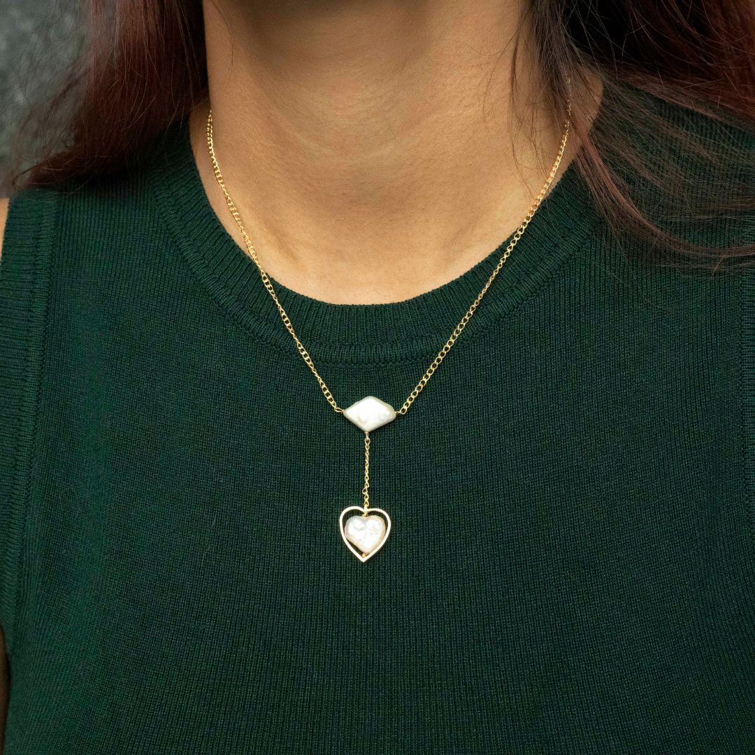 Heart of Maj - Gold Coated Necklace