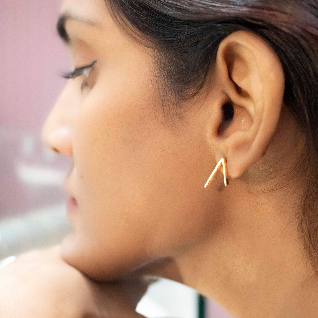 Peak Studs - Gold Coated