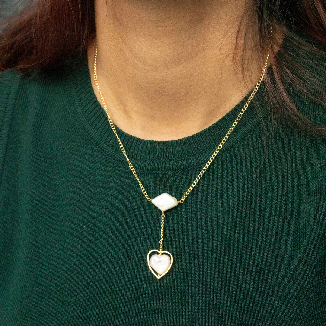 Heart of Maj - Gold Coated Necklace