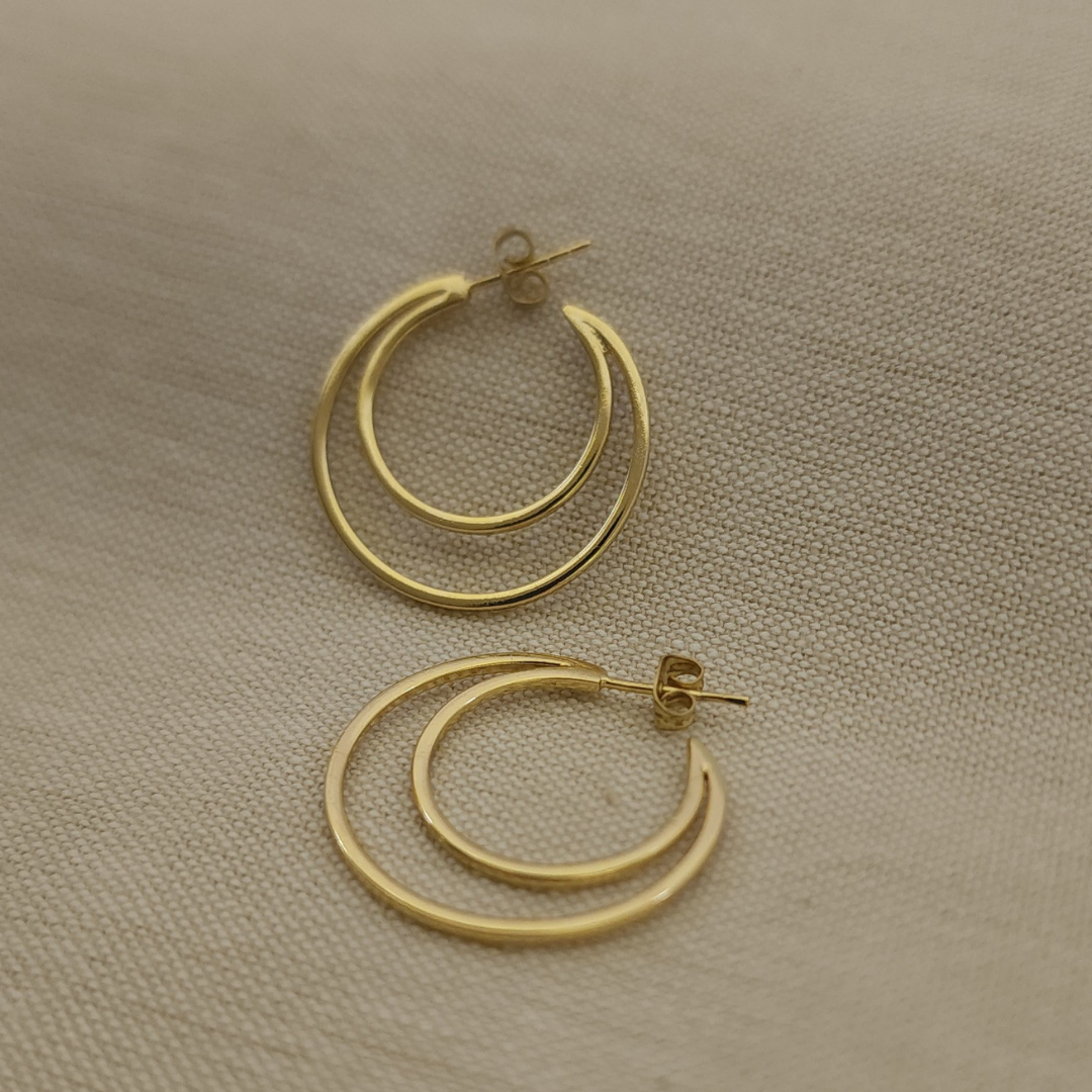 Circulus Hoops - Gold Coated