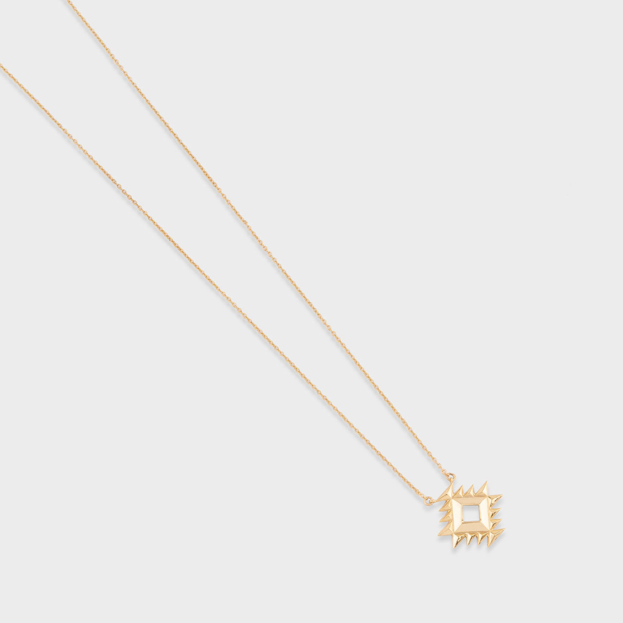 Cactus Flower Chain - Gold Coated 930 Silver