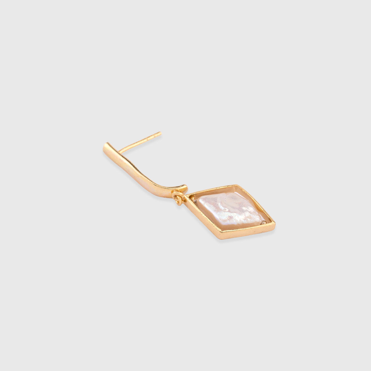 Frost Kite - Gold Coated Earrings