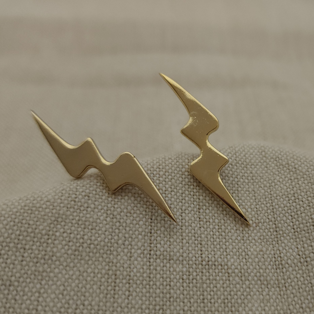 Bolt Strikes - Gold Coated