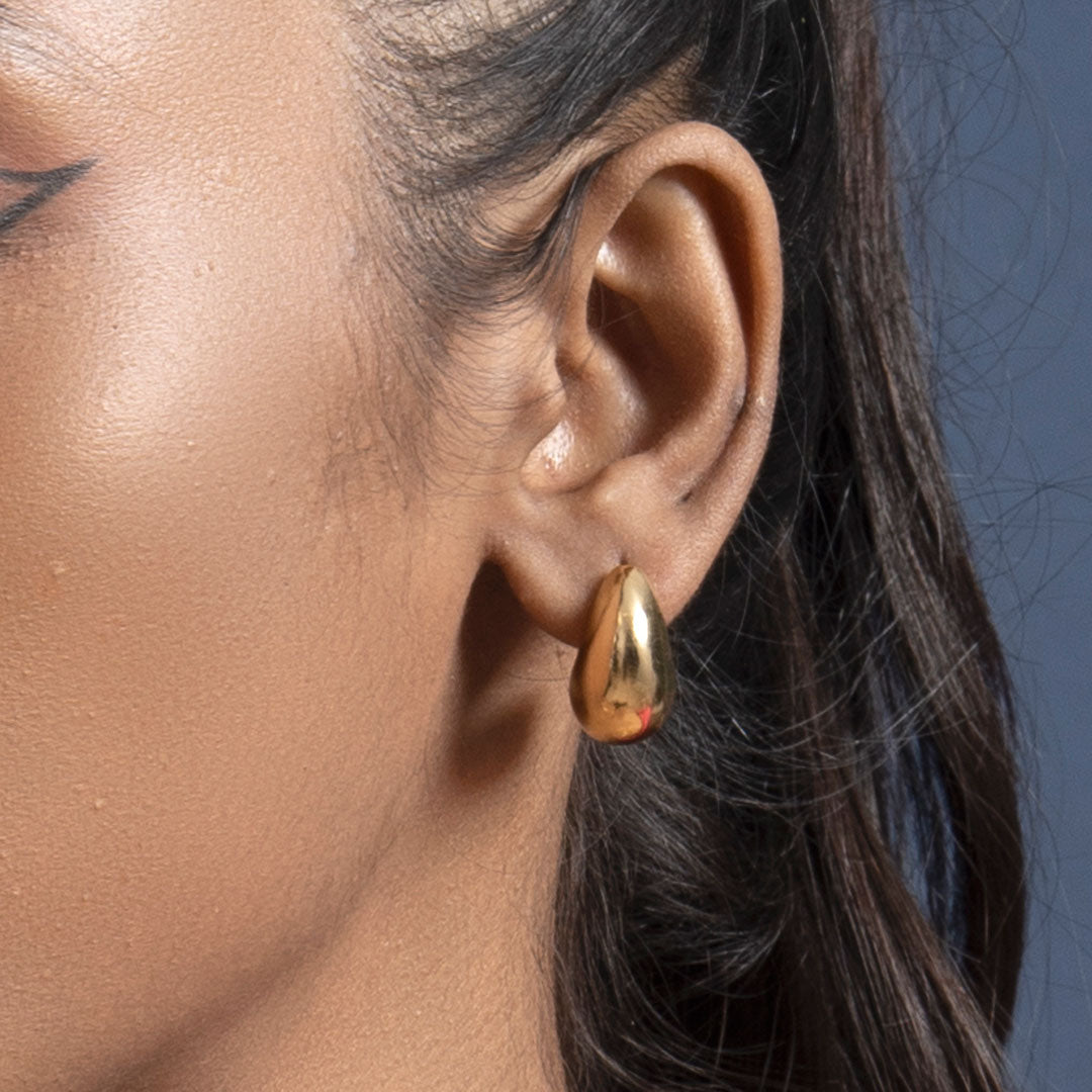 Half Moon Cuffs - Gold Coated