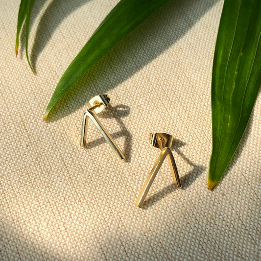 Peak Studs - Gold Coated