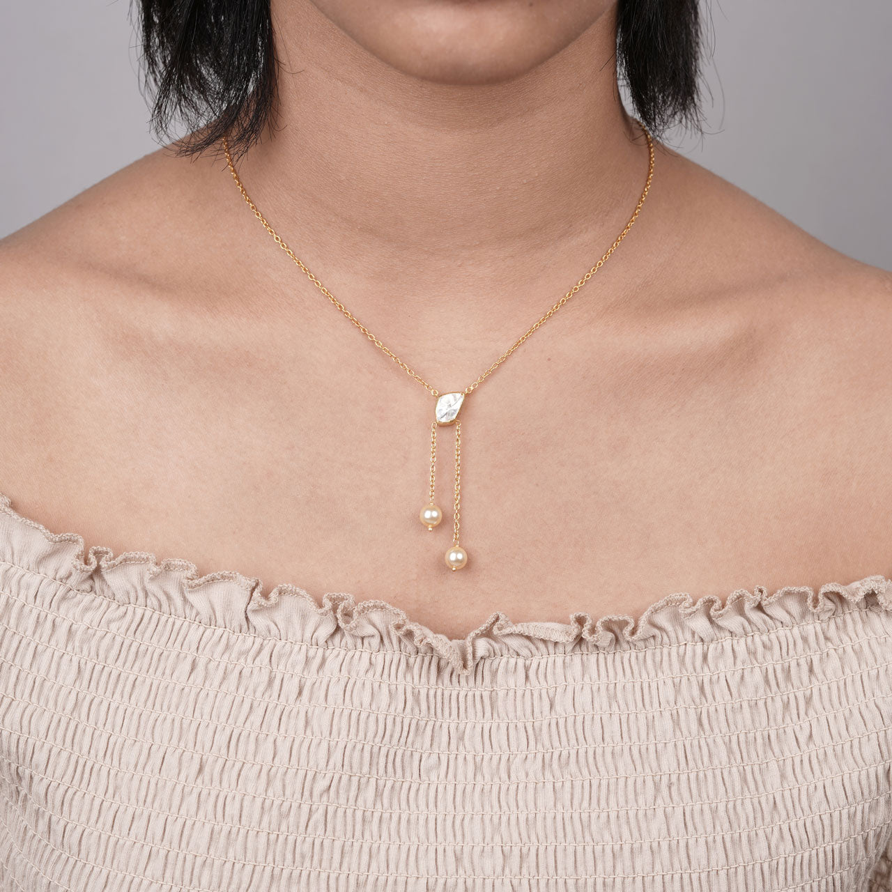 Eka Pendant - Gold Plated 925 Silver