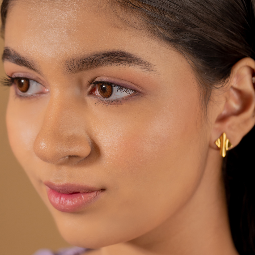 Soaring Studs - 24K Gold Coated