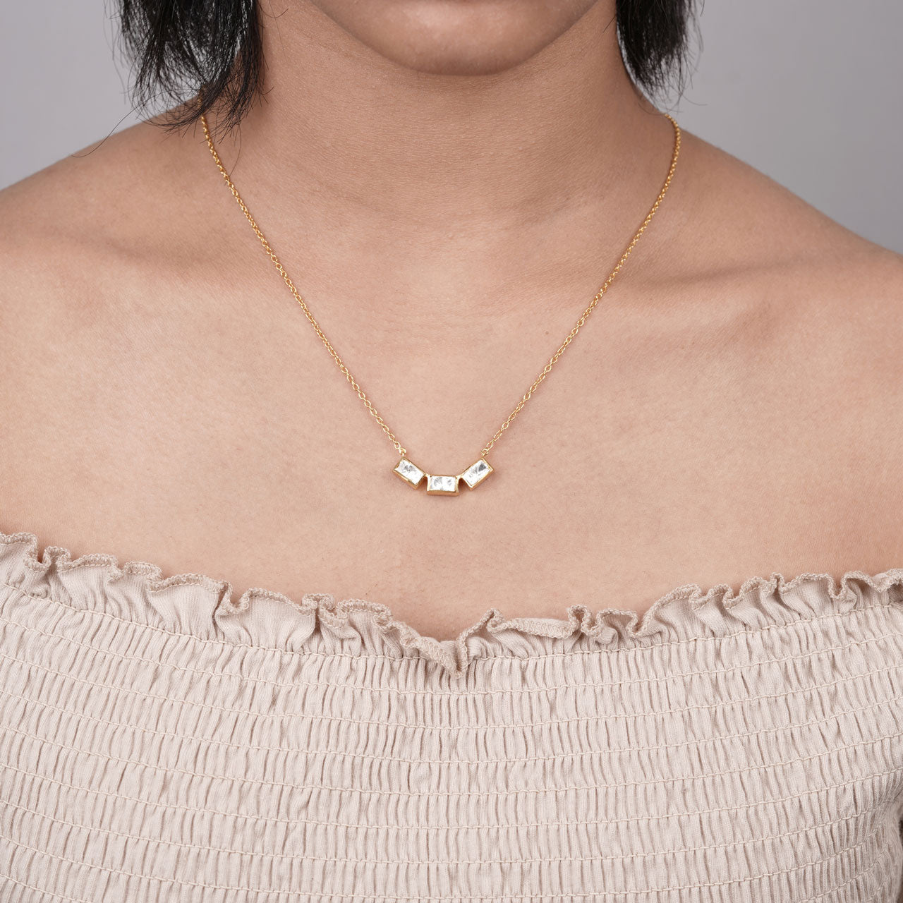 Zoka Pendant - Gold Plated 925 Silver