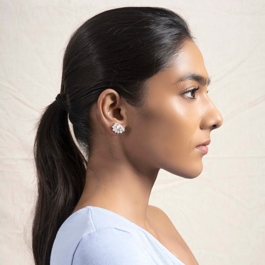 Shimmering Half Moon - 930 Recycled Silver