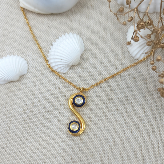 Wave of Nazar - Gold Plated 925 Silver