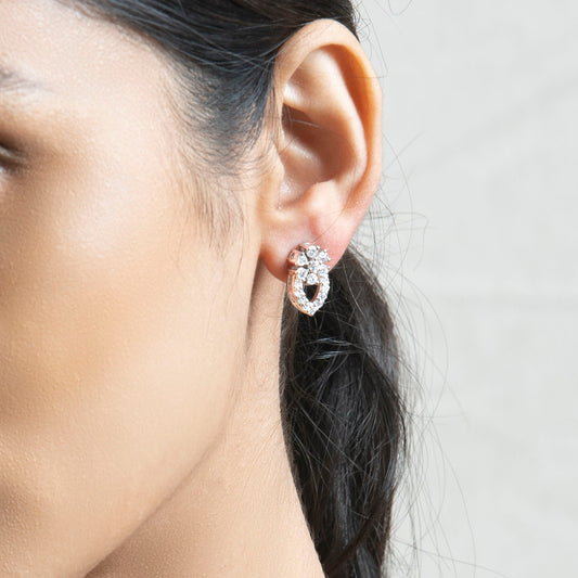 Swarovski Flower Eyes - 930 Recycled Silver