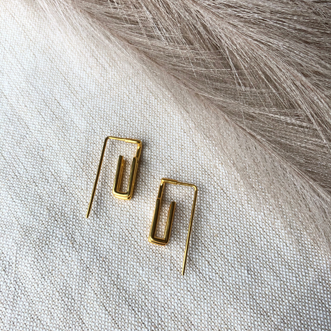 Maze Drops -  24K Gold Coated