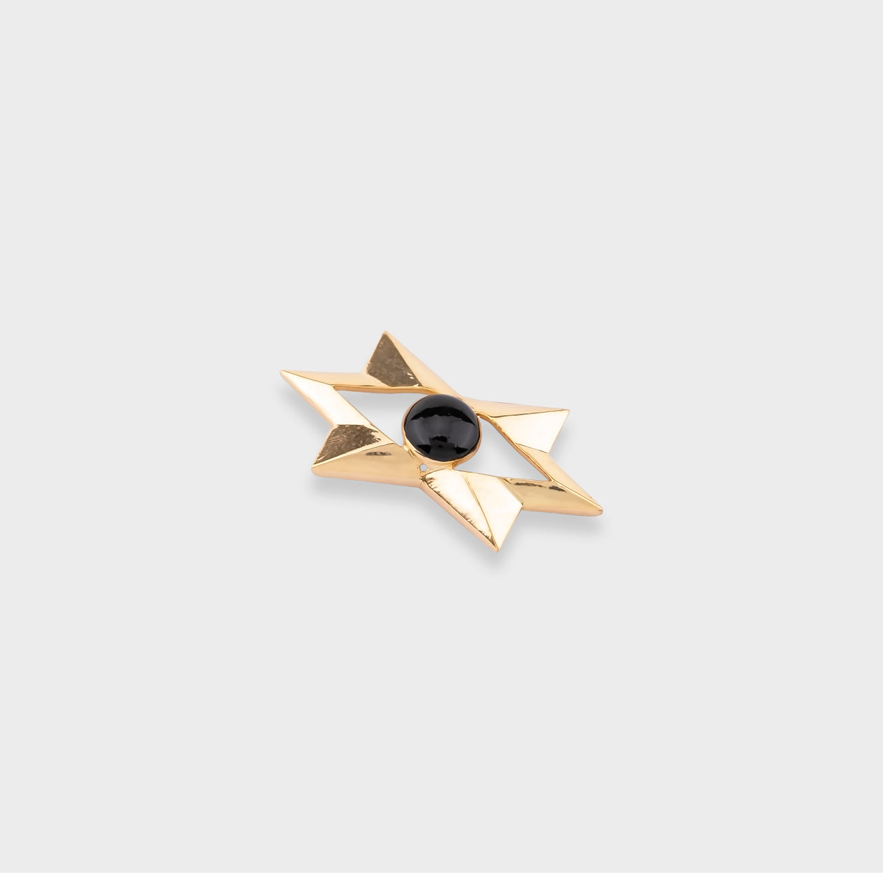 Shaman Eye Earring - Gold Coated 930 Silver