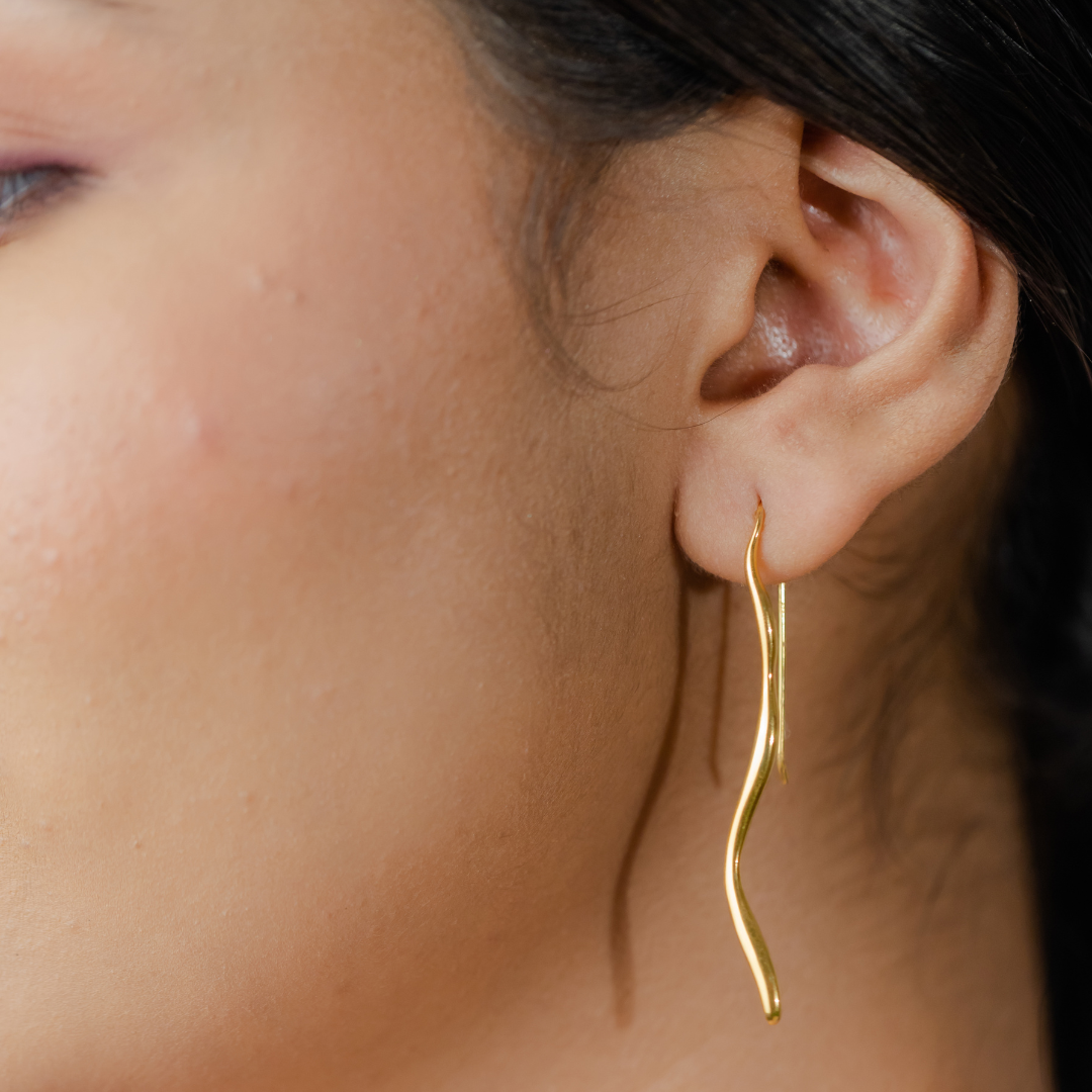 Cane Drops -  24K Gold Coated