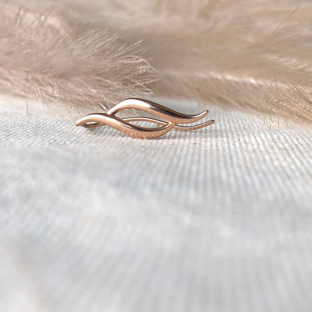 The Wave Break - 18K Gold Coated