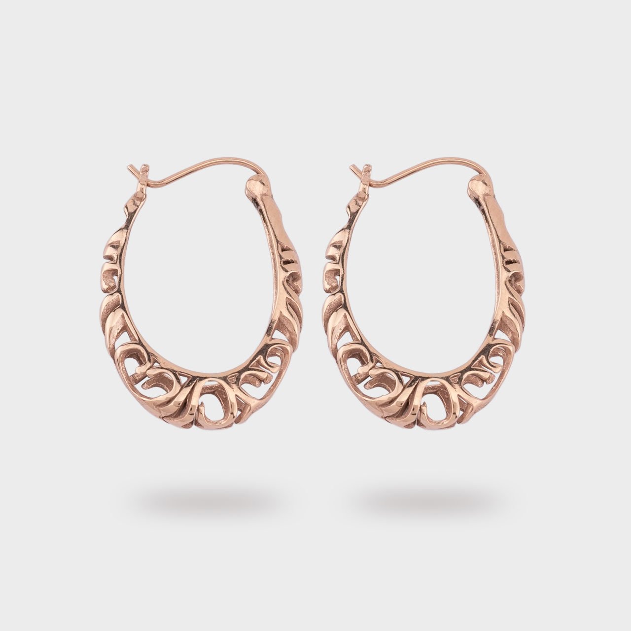 Baroque Earrings - 18K Gold Coated