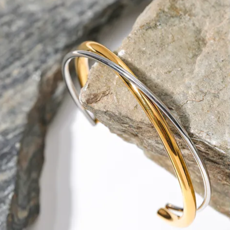 XOXO Hand Cuff - 18K Gold Coated