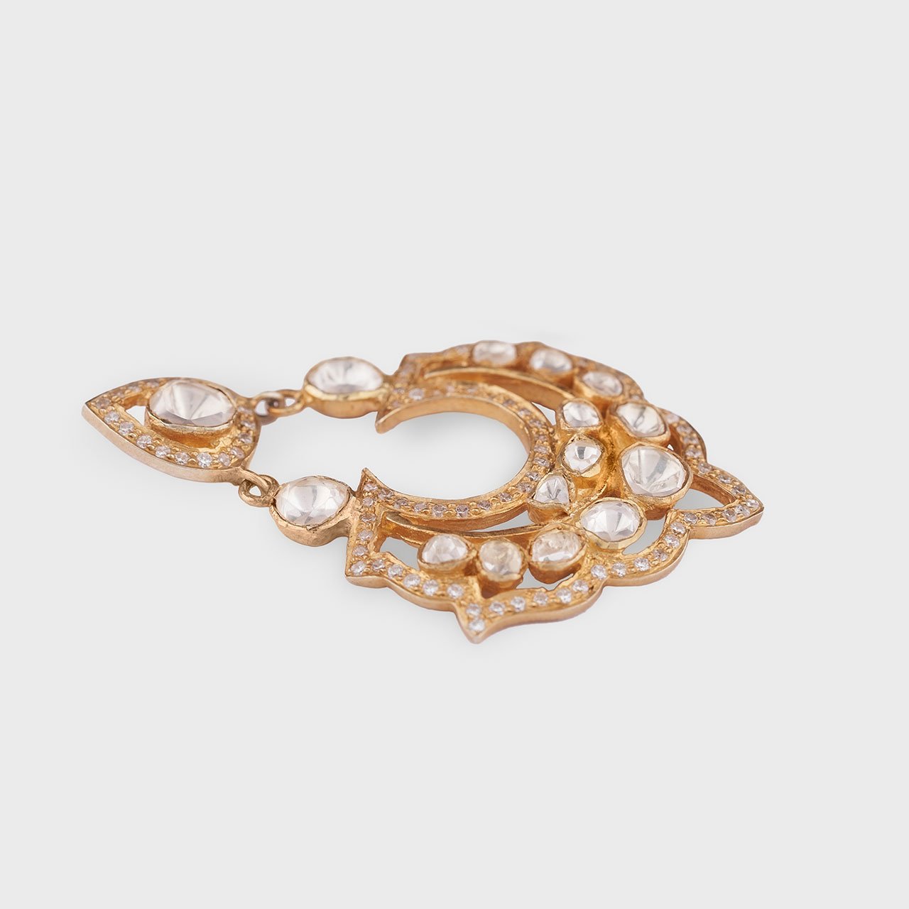 Cocktail Chandbalis - Gold Plated 925 Silver