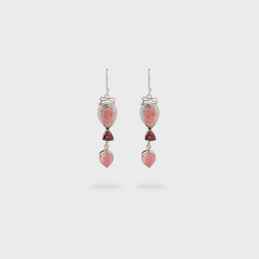 Fuchsia Garnet - 925 Silver Jewellery