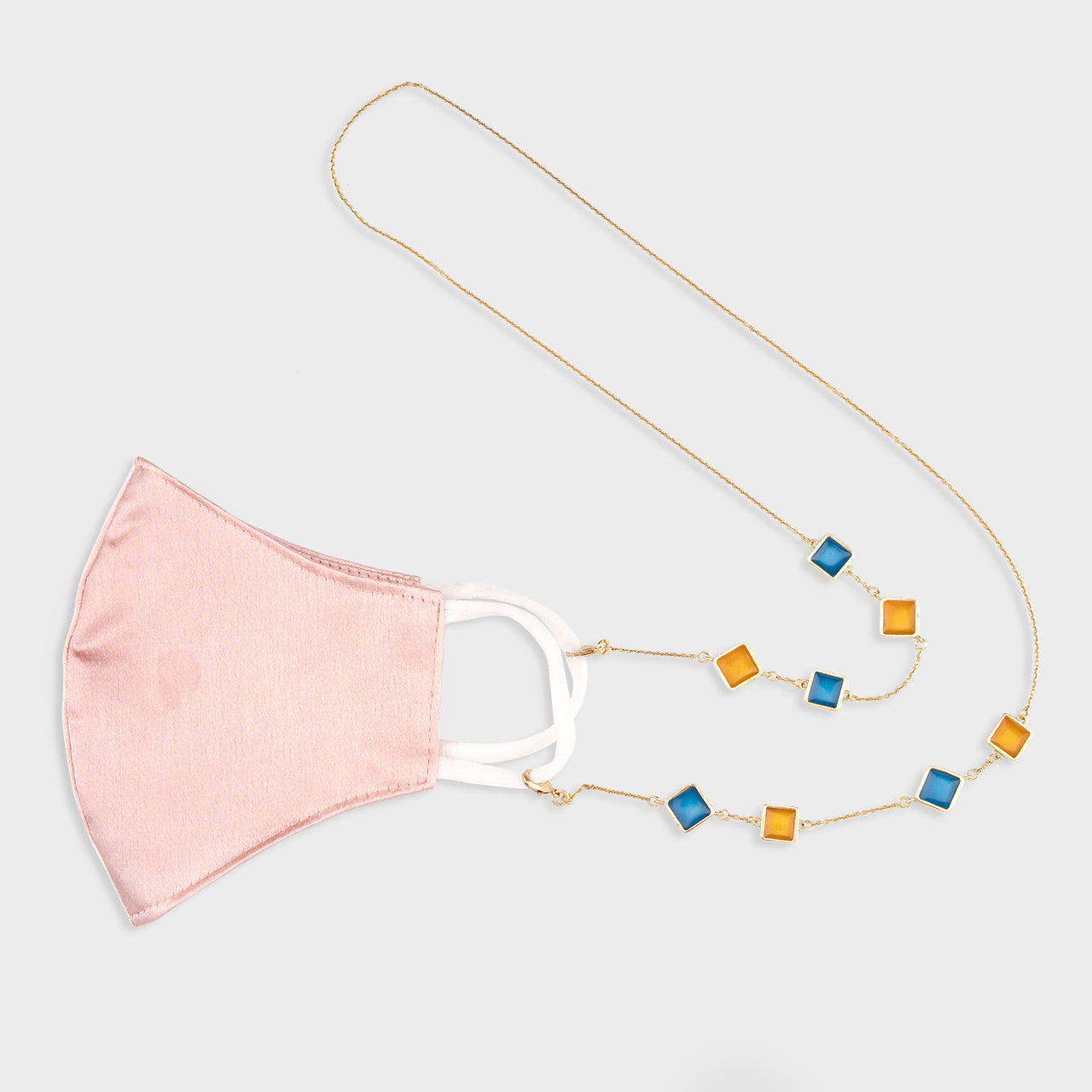 Hue Pop Mask Chain - Gold Coated
