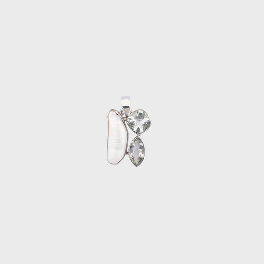 Pearly Lush Pendant - 925 Silver Jewellery