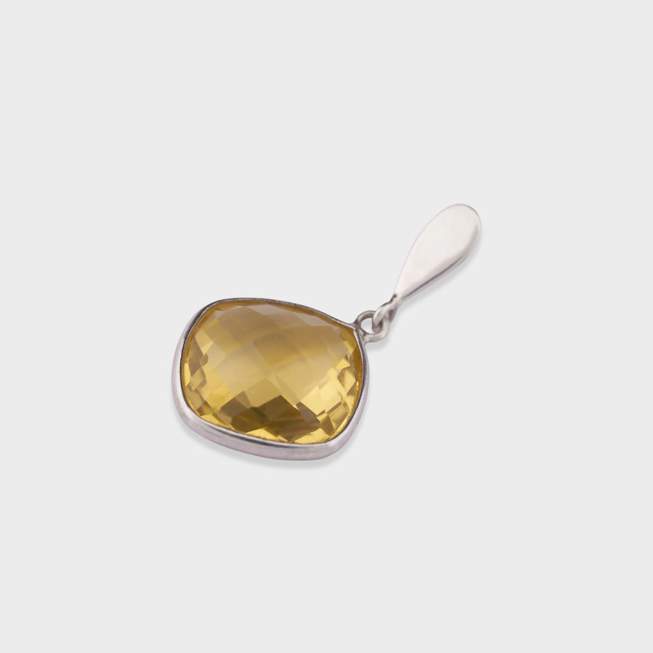 Lemon Topaz Drops - 925 Silver Jewellery
