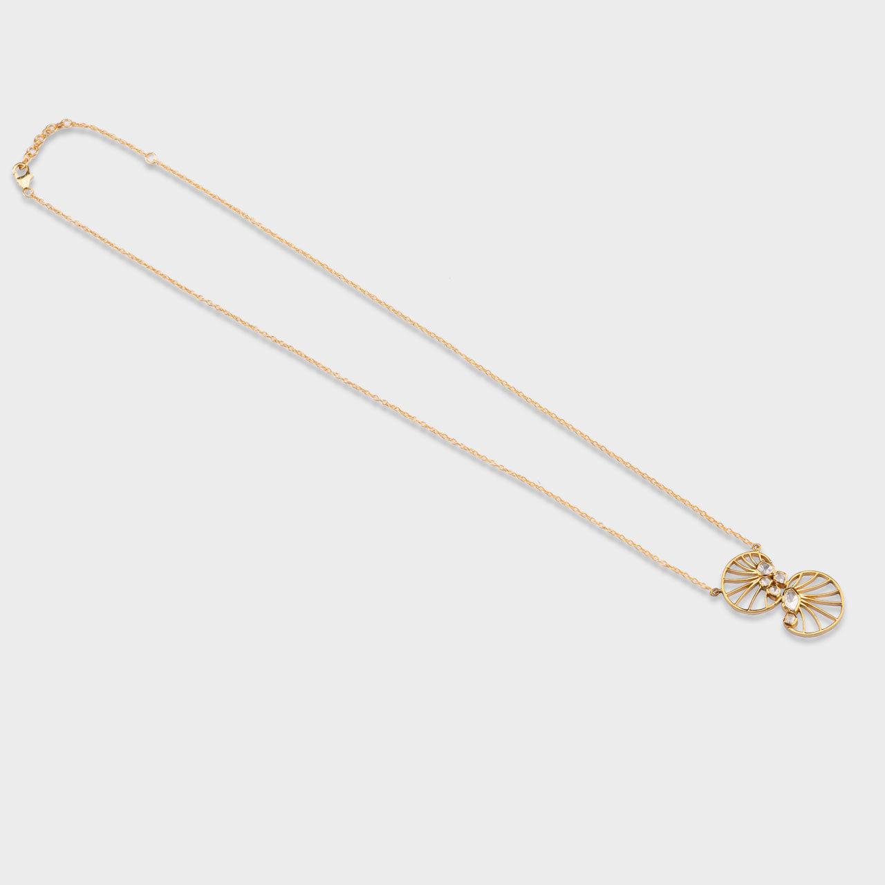 Lilypad Twist - Gold Plated 925 Silver