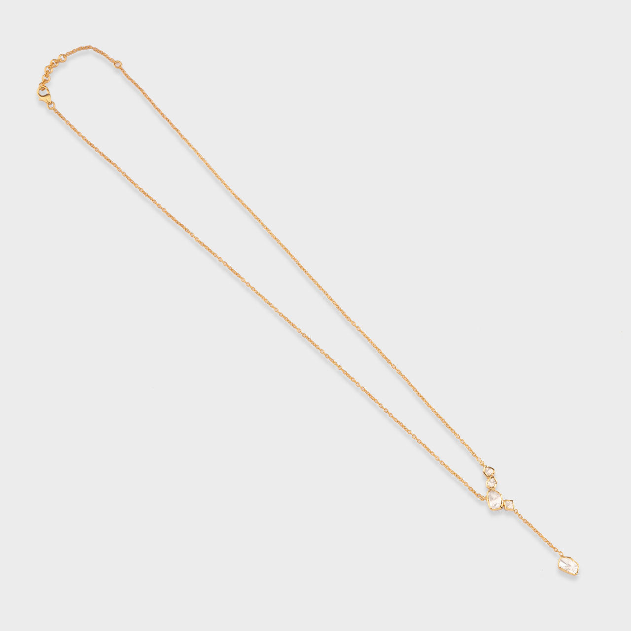 Moon Drop Pendant - Gold Plated 925 Silver