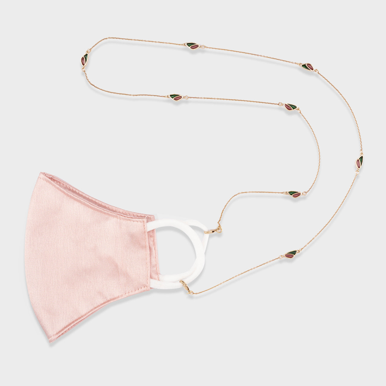 Motley Beats Mask Chain - Gold Coated