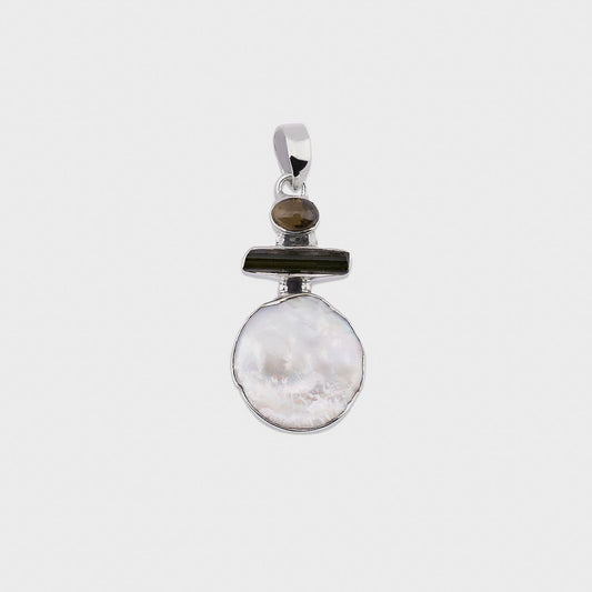Pearl Blast Pendant - 925 Silver Jewellery