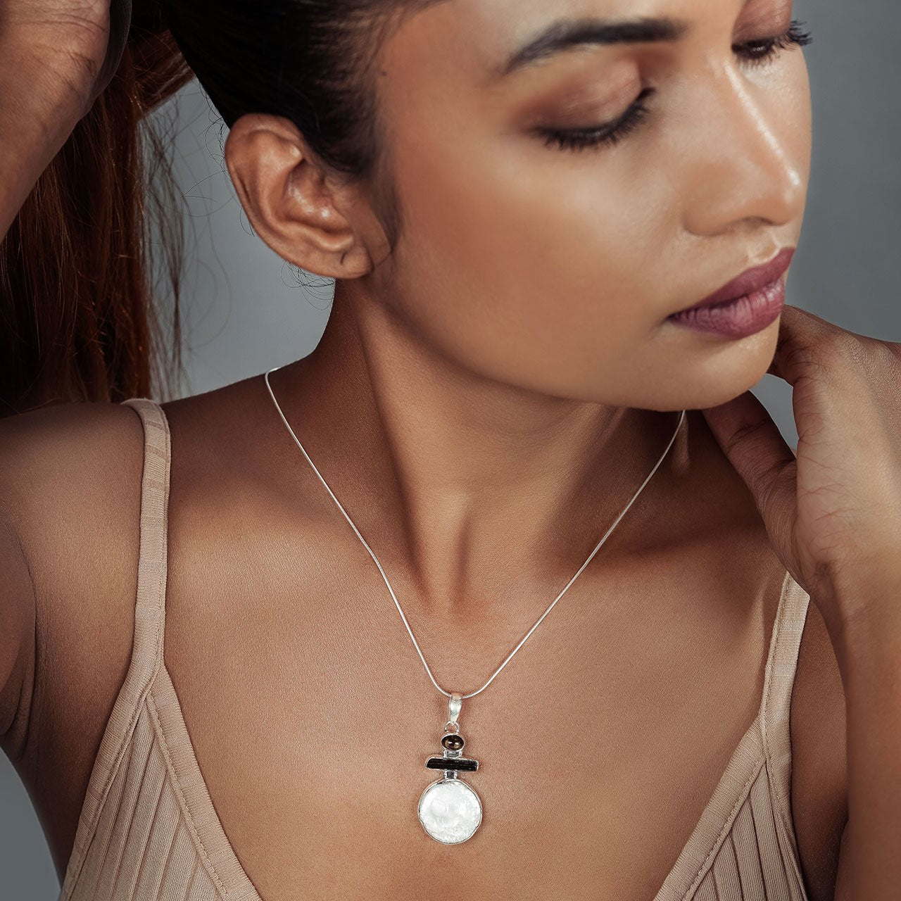 Pearl Blast Pendant - 925 Silver Jewellery